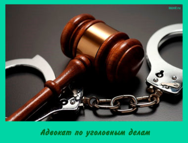 Адвокат по уголовным делам