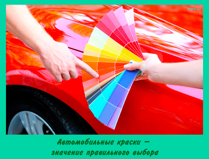 Автомобильные краски