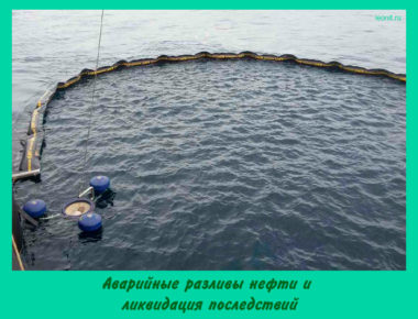 Аварийные разливы нефти и ликвидация последствий