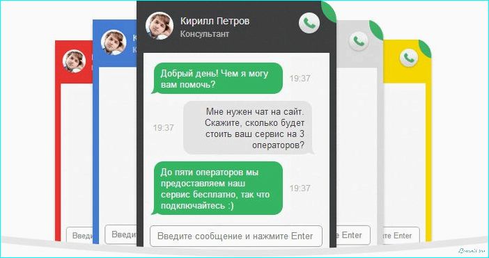 (возможности, чата, сайта) Возможности чата для сайта