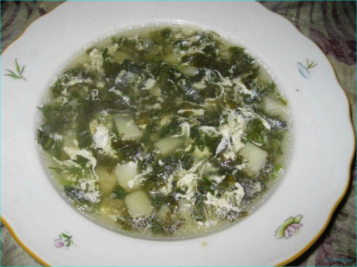 (приготовить, вкусный, полезный, зеленый, борщ) Как приготовить вкусный и полезный зеленый борщ из крапивы — рецепт и секреты приготовления