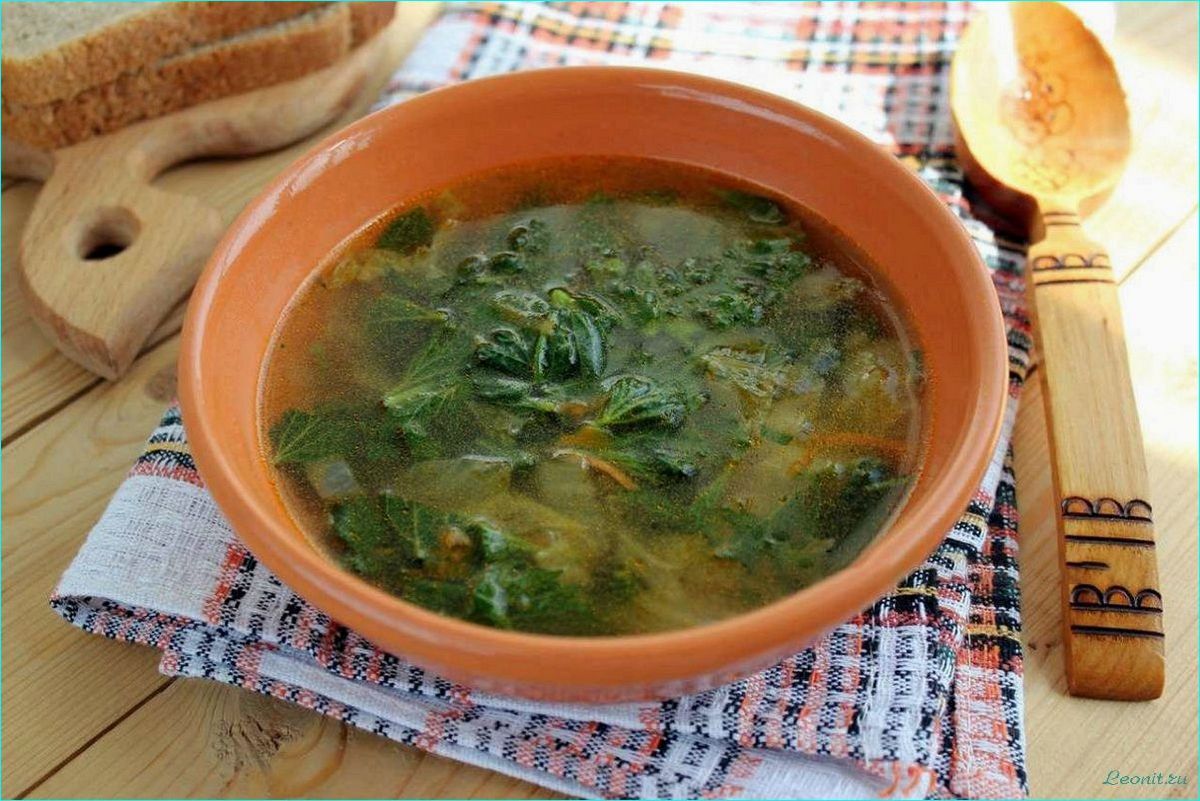 (приготовить, вкусный, полезный, зеленый, борщ) Как приготовить вкусный и полезный зеленый борщ из крапивы — рецепт и секреты приготовления
