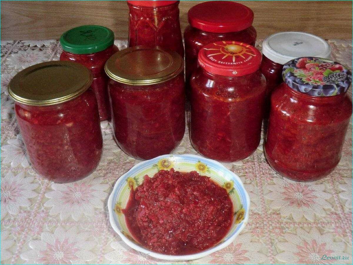 (салат, свеклы, зиму, вкусный) Салат из свеклы на зиму — самый вкусный и полезный рецепт для сохранения витаминов и энергии