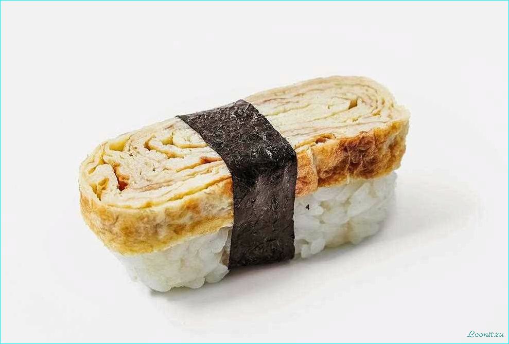 Как приготовить вкусный и аппетитный японский омлет для роллов 